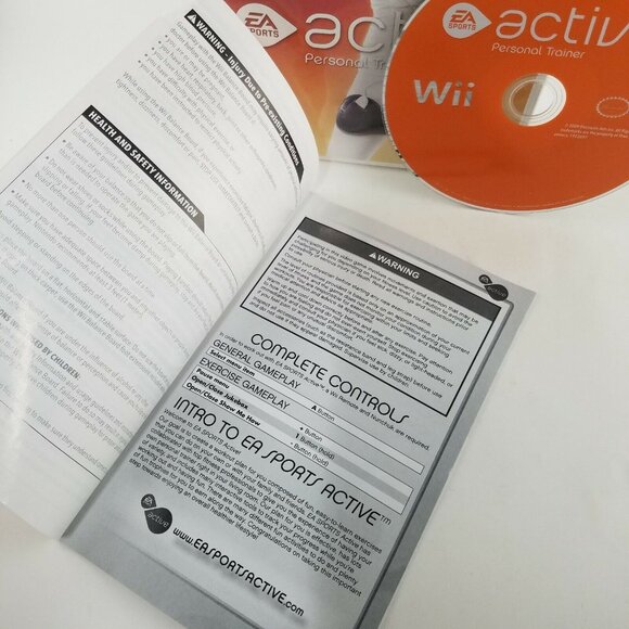 EA Sports Active Personal Trainer for Nintendo Wii Complete with Booklet TESTED - Picture 4 of 8